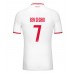 Maillot de foot AS Monaco Eliesse Ben Seghir #7 Domicile vêtements 2024-25 Manches Courtes
